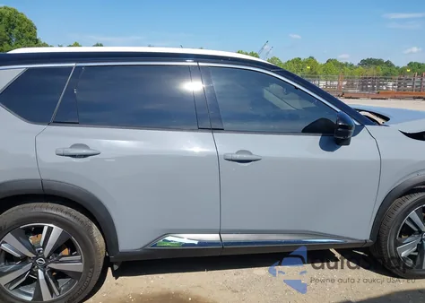 2023 Nissan Rogue Platinum Fwd z USA, uszkodzony, nr VIN JN8BT3DC0PW100360